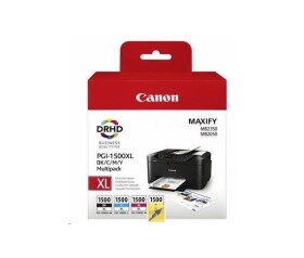 Canon CARTRIDGE PGI-1500XL multipack pro Maxify MB2050, MB2150, MB2350, MB2750 a MB2755 ( 780 str.) EDF_1050597