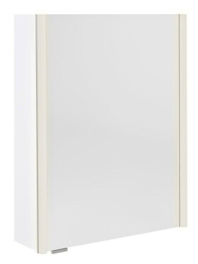 SAPHO - ALIX galerka s LED osvětlením 56x70x17,5cm, levá/pravá, bílá AX156-0030