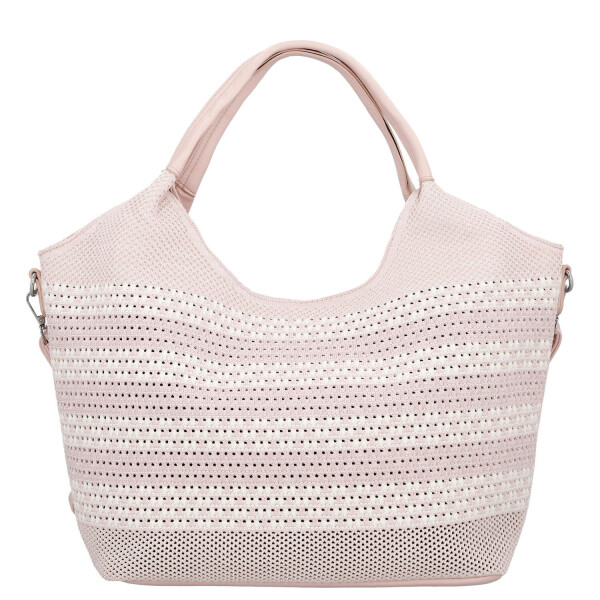 Elegantní dámská kabelka do ruky Carlita, růžová