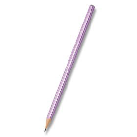 Grafitová tužka Faber-Castell Sparkle - perleťová světle fialová, tvrdost B