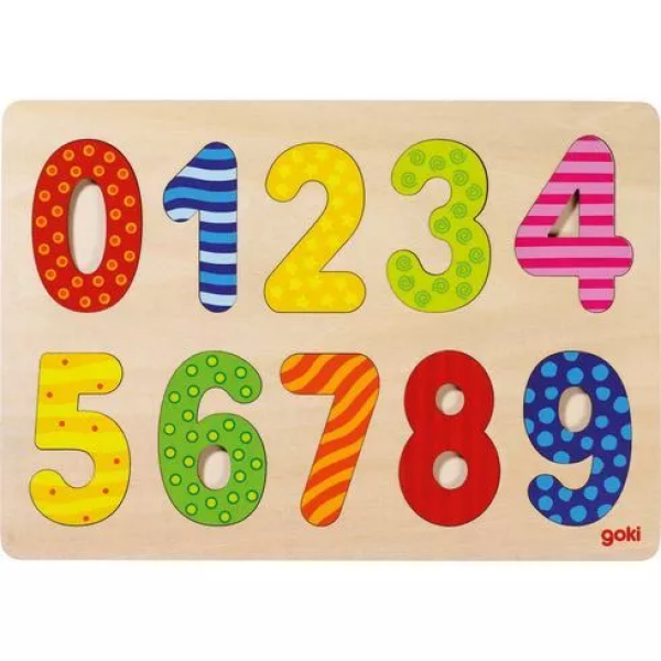 Goki Goki Puzzle - Číslice 0-9