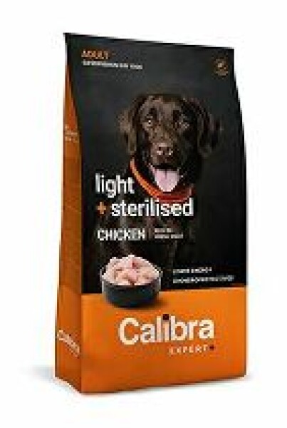 Calibra Dog EXPERT+ Adult Light & Steril. Chicken 12kg