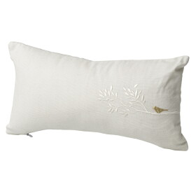 Räder Dekorativní polštářek s výšivkou Golden Bird Dream, béžová barva, textil