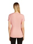 Dámské merino tričko s krátkým rukávem ICEBREAKER Wmns 150 Tech Lite SS Tee Sunrise Sumit, Blush velikost: M