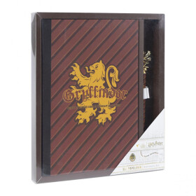 CERDÁ LIFE'S LITTLE MOMENTS Cerdá, 2700000461, dárková sada rolleru se zápisníkem A5, Harry Potter/Gryffindor, 2 ks