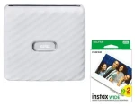 Fujifilm Instax Link WIDE Ash White / Fototiskárna / Wide formát / 2x10 ks filmu v balení