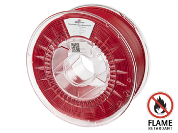 Filament Spectrum FlameGuard ASA 275 1,75 mm BLOODY RED 1 kg