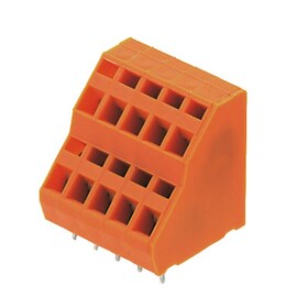 Weidmüller 1764820000 dvojřadá svorka 1.5 mm² Pólů 6 oranžová 50 ks