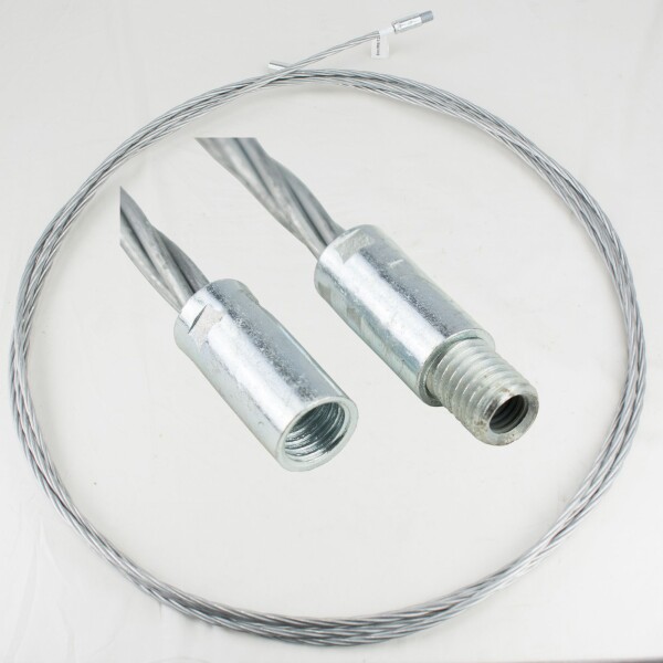 Nástavec na komínový kartáč ocelový, délka 6m