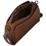 Módní dámská koženková crossbody kabelka Coveri Leanne, coffee