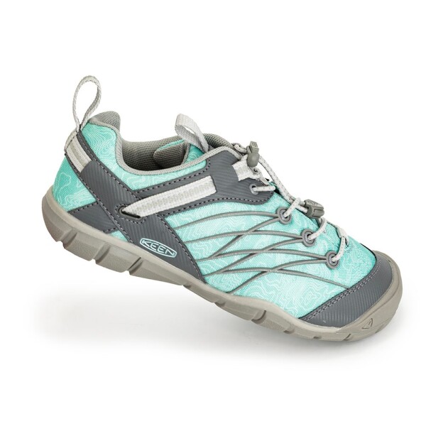 Outdoorové boty CHANDLER CNX C Drizzle/Waterfall, Keen, 1026307/1026305, tyrkysová - 24
