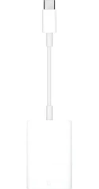 Apple USB-C to SD Card Reader bílá / Čtečka paměťových karet / SD / UHS-II (MW653ZM/A)