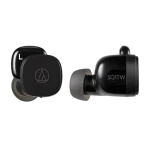 Audio Technica ATH-SQ1TWBK černá / bezdrátová sluchátka / mikrofon / Bluetooth 5.0 / nabíjecí pouzdro (ATH-SQ1TWBK)