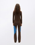Tričko Thinking MU Flower Vela Top BROWN