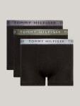 Pánské boxerky 3P TRUNK SHINE WB UM0UM03028 0UB černé - Tommy Hilfiger XL