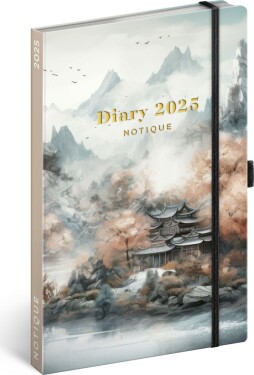 Týdenní diář 2025 13 21 cm Japonsko