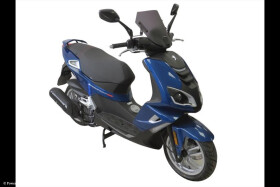 Peugeot Speedfight 4 20-25 Skútr plexi Powerbronze - tmavě kouřová