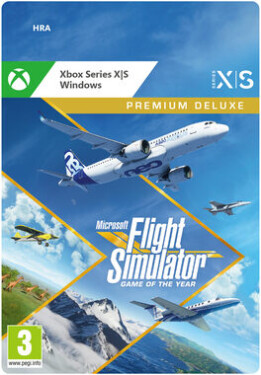 PC Microsoft Flight Simulator: Premium Deluxe Edition / Elektronická licence / Simulátor / Angličtina / od 3 let (2WU-00032)