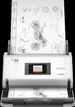 Epson WorkForce DS-32000 / Skener / A3 / ADF / dotykový LCD / 600 dpi / USB (B11B255401)