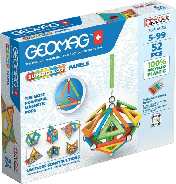 Geomag Supercolor panels 52