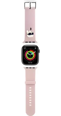 Karl Lagerfeld Karl Head NFT růžová / Řemínek pro Apple Watch 38/40/41 mm (57983123865)