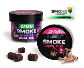 Zfish Smoke POP-UP Dumbells 8mm 20g - Squid-Krill,Zfish Smoke POP-UP Dumbells 8mm 20g - Squid-Krill