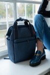 Batoh Reisenthel Allrounder R Herringbone dark blue