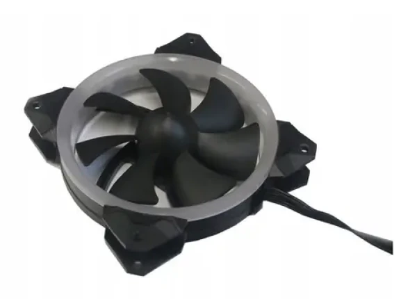 Eurocase ventilátor Turbine RGB 120mm / Ventilátor / FullControl LED / 1000 ot/min / 44 CFM / 16 dB (VEN-LED-Turbinebladefc)