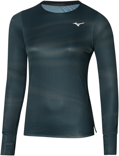 Běžecké tričko Mizuno Premium Aero LS Tee J2GAA70209 Velikost textilu: M