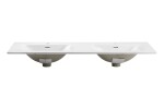 COMAD - Nábytkové umyvadlo SKY, MATT WHITE 120cm 5907611662939