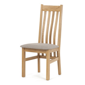 Jídelní židle, přírodní, masiv, C-2100 CRM2
