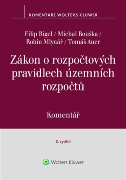 Zákon o rozpočtových pravidlech územních rozpočtů Komentář