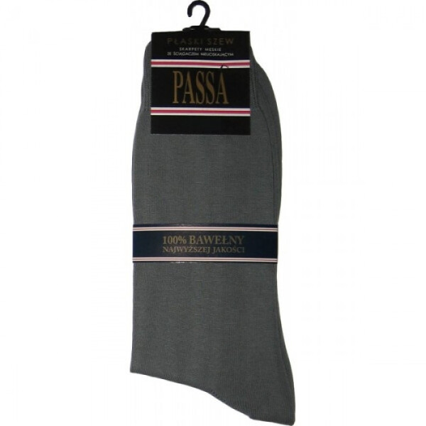 Pánské ponožky Regina Socks Passa popelavě šedá 29-30