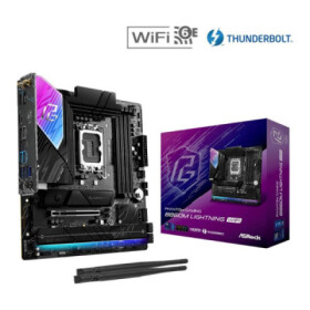 ASRock MB Sc LGA1851 B860M Lightning WiFi, Intel B860, 4xDDR5, 1xThunderbolt, 1xDP, 1xHDMI, WiFi, mATX EDF_380995