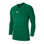 Dětské junior termo tričko Dry Park AV2611-302 Tmavě zelená - Nike tmavě zelená 122-128