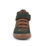 Chlapecké celoroční kotníkové barefoot boty TEX GO BROWN+ Froddo G3110265-17 - 28