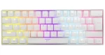 White Shark SHINOBI 2 bílá / Herní mechanická klávesnice / US layout / červené spínače / USB (SHINOBI-2-W-US-RED)