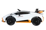 Mamido Dětské elektrické autíčko Lamborghini Huracán STO bílé