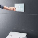 DURAVIT - DuraSystem Elektronické ovládání splachování, bílé sklo WD5003012000