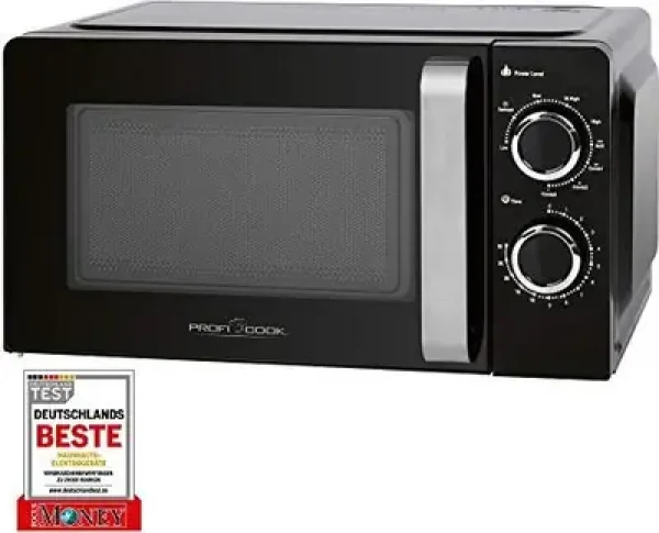 ProfiCook MWG 1208 černá / Mikrovlnná trouba / 1150W / 17L (4006160012088)