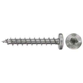 Fischer 574149 šrouby do dřevotřísky 4 mm 40 mm TX Nerezová ocel 100 ks