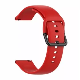 Xiaomi univerzální silikonový řemínek 20 mm červená (2926934113303)