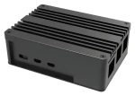 Akasa Pi-5 Pro černá / Pasivní hliníková skříň / Raspberry Pi 5 / bez ventilátoru (A-RA13-M2B)