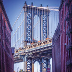 Nástěnný poznámkový kalendář 2026 NOTIQUE - New York, 30 x 30 cm