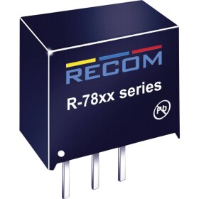 RECOM R-7812-0.5 DC/DC měnič napětí do DPS 12 V/DC 0.5 A 6 W Počet výstupů: 1 x Obsah 1 ks