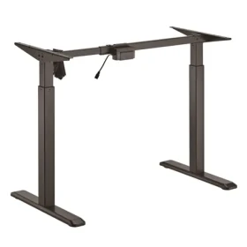 Brateck S03-22DE černá / Výškově stavitelná stolová podnož / elektricky nastavitelná výška / 71-119cm / nosnost 80kg (BRS0322DE)