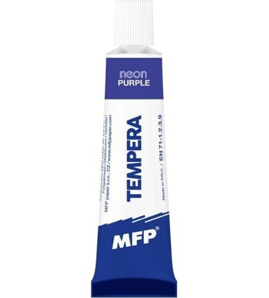 Temperové barvy 12ml NEON fialová