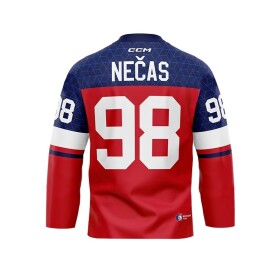 Dres české hokejové reprezentace Martin Nečas #98 2026 CCM Fandres replica - červený Velikost: dětský XXXS