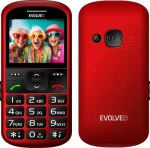 EVOLVEO EasyPhone XS červená / 2.2" / 0.3MP / SOS / microSDHC (EP-570-XS-RD)
