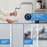 GROHE - QuickFix Start Elektronická dřezová baterie s výsuvnou sprškou, bateriové napájení, supersteel 101243DC00